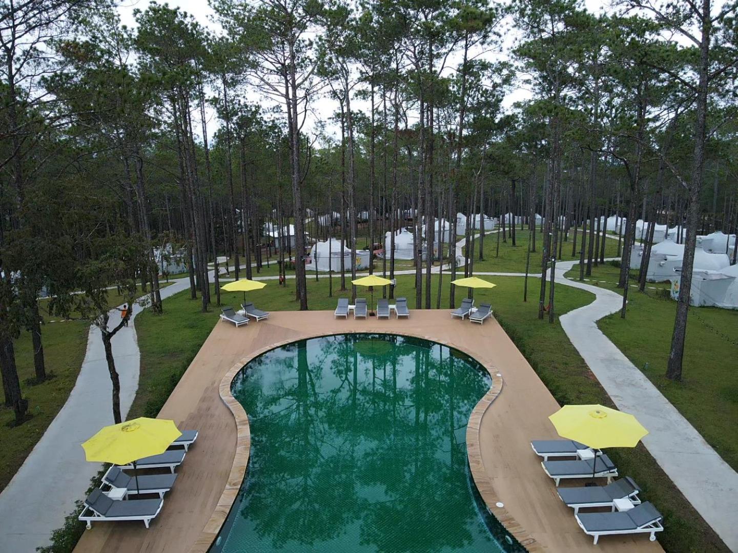 Romdoul Kirirom Resort By Ehm Kampong Speu Exterior foto