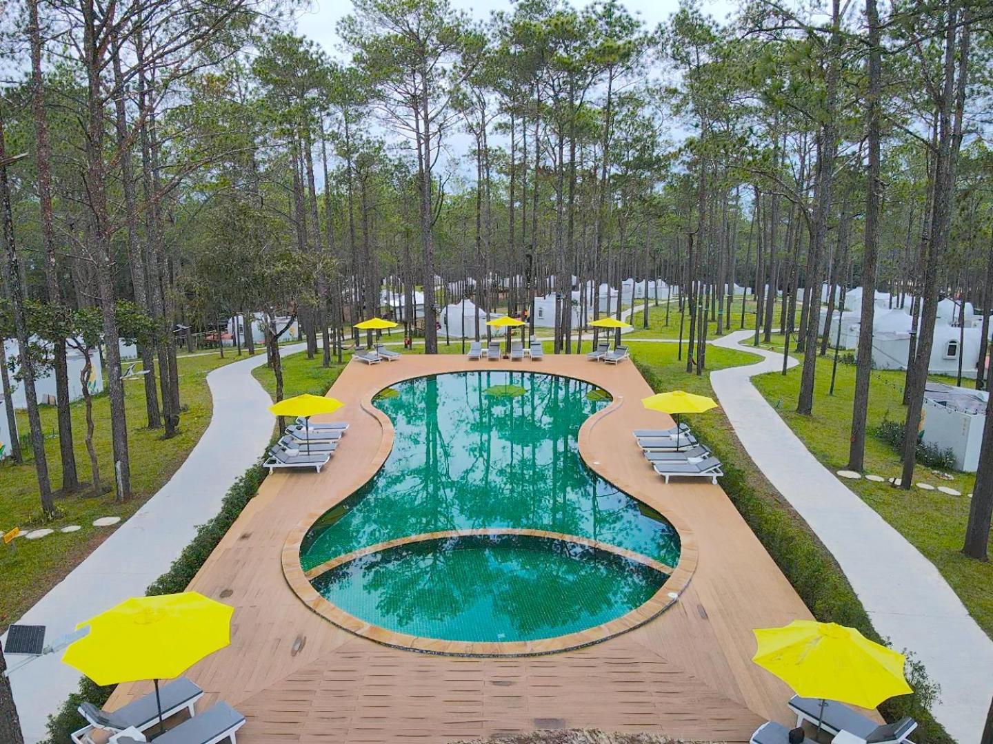 Romdoul Kirirom Resort By Ehm Kampong Speu Exterior foto